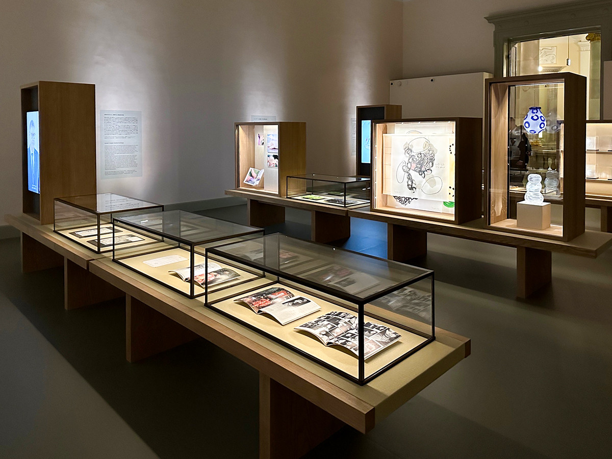 東京国立博物館 表慶館「カルティエと日本 半世紀のあゆみ 『結 MUSUBI』展 会場