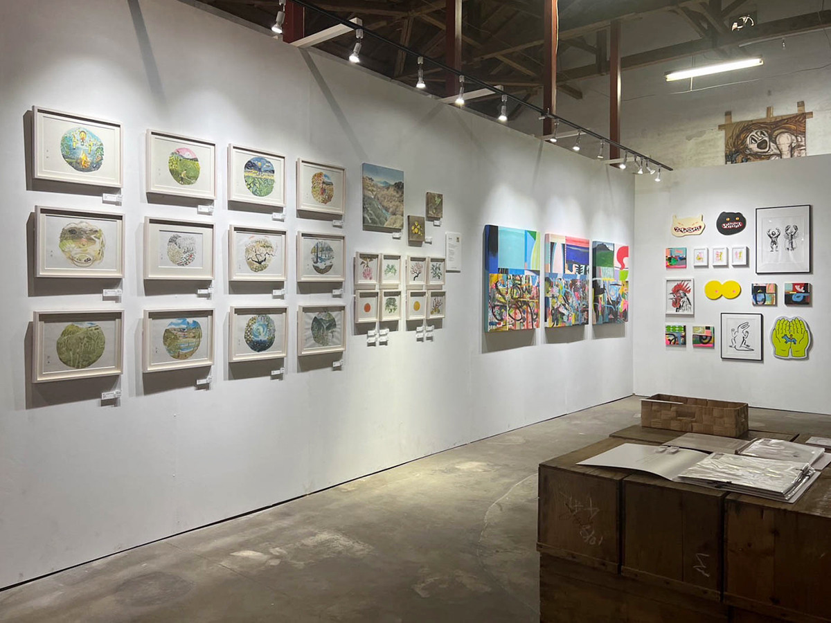 「Art Fair NAKANOJO 2024」会場