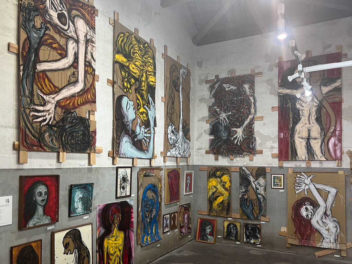 「Art Fair NAKANOJO 2024」会場