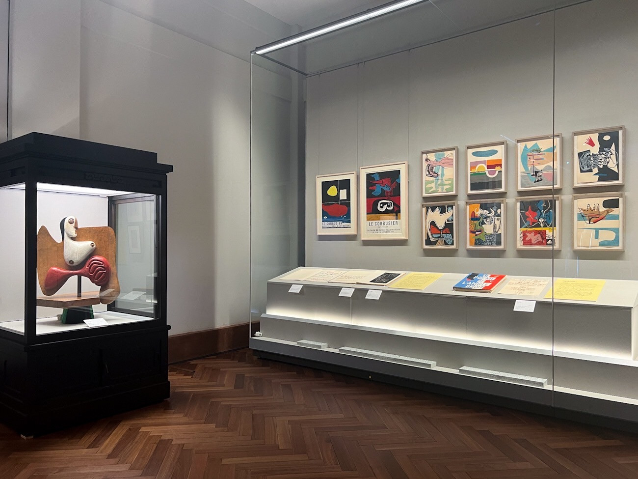 大倉集古館「大成建設コレクション　もうひとりのル・コルビュジエ～絵画をめぐって」会場