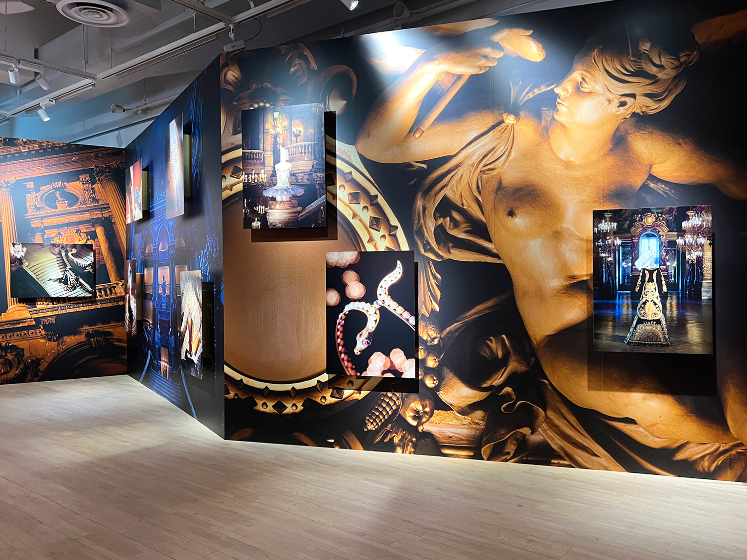 ポーラ ミュージアム アネックス 田原桂一「OPÉRA de PARIS」会場