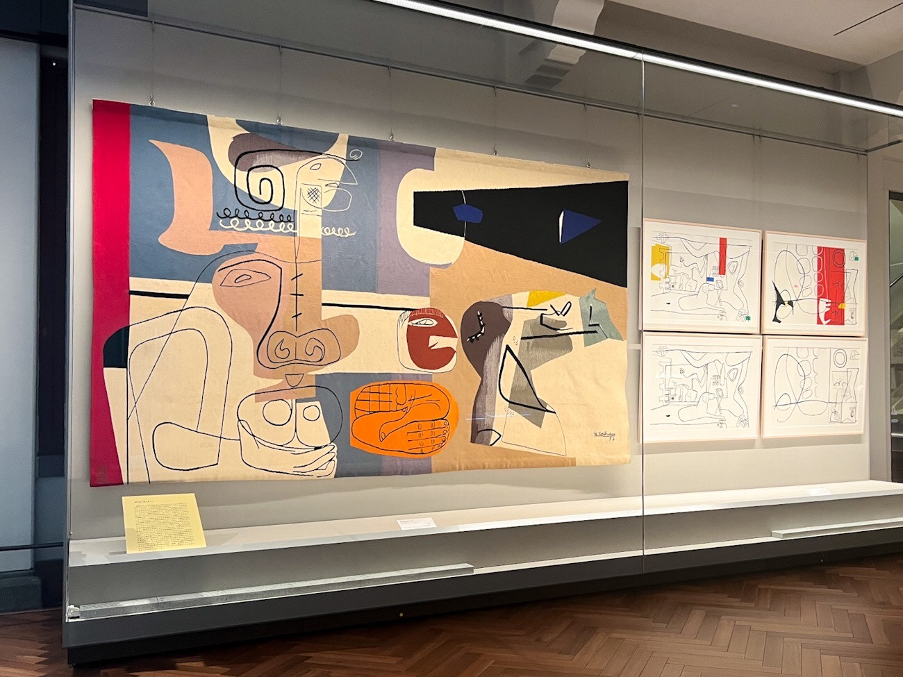 大倉集古館「大成建設コレクション　もうひとりのル・コルビュジエ～絵画をめぐって」会場