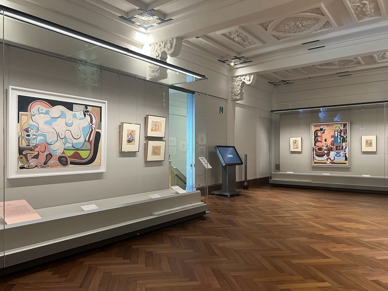 大倉集古館「大成建設コレクション　もうひとりのル・コルビュジエ～絵画をめぐって」会場