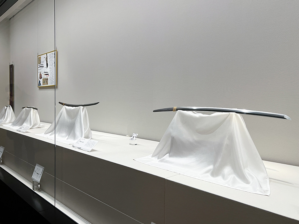 静嘉堂@丸の内「超・日本刀入門 revive」会場より第1章「日本刀の種類」