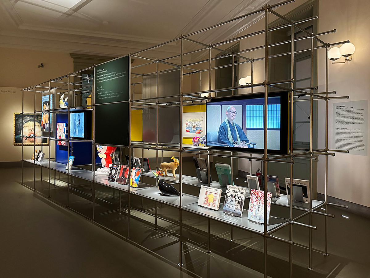 東京国立博物館 表慶館「カルティエと日本 半世紀のあゆみ 『結 MUSUBI』展 ― 美と芸術をめぐる対話」会場より