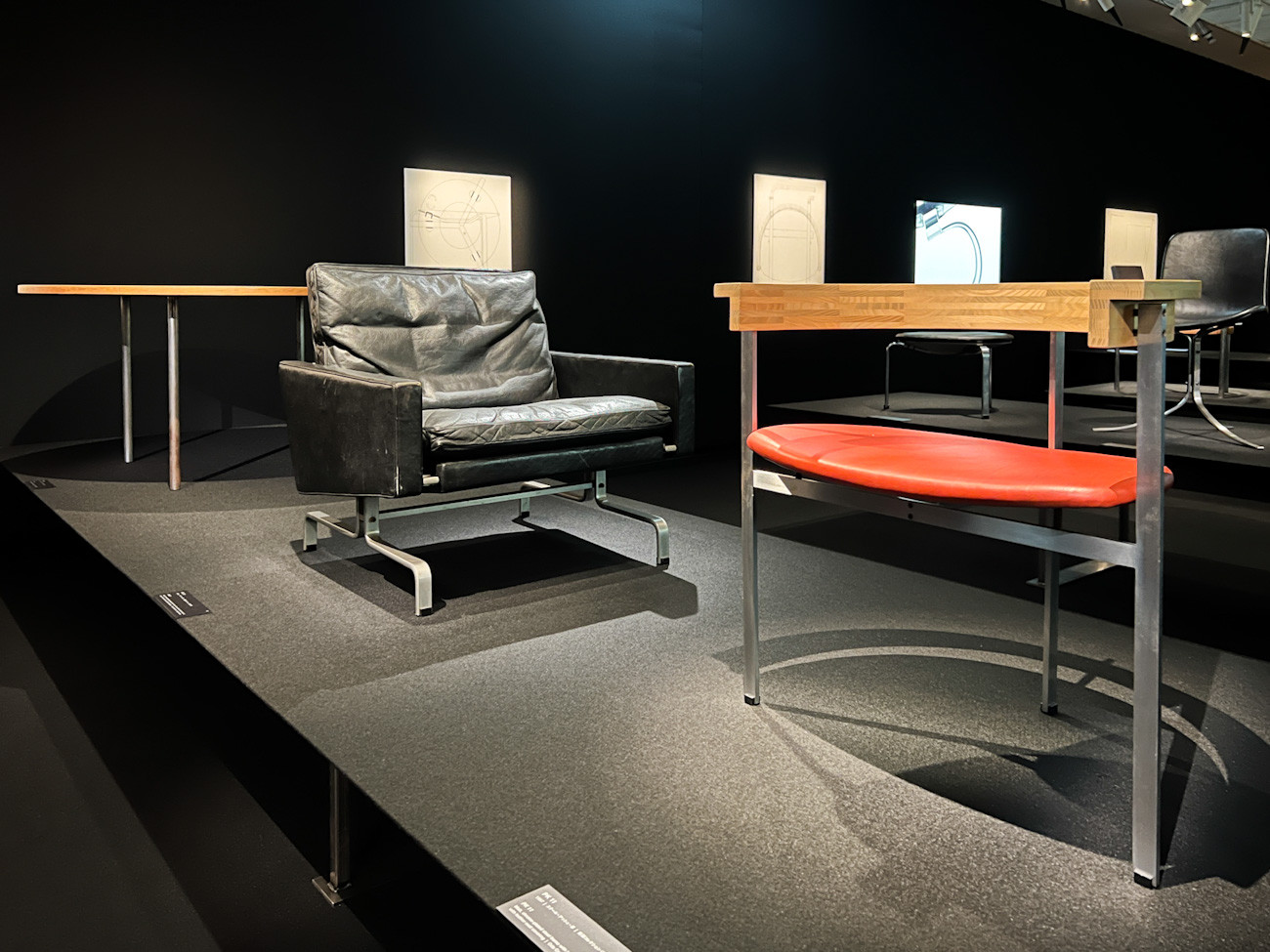 パナソニック汐留美術館「ポール・ケアホルム展」会場