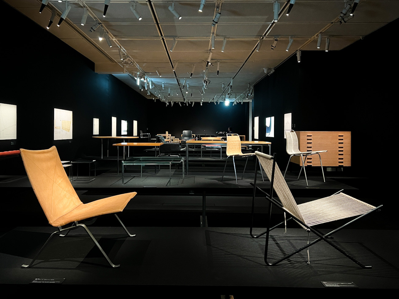 パナソニック汐留美術館「ポール・ケアホルム展」会場