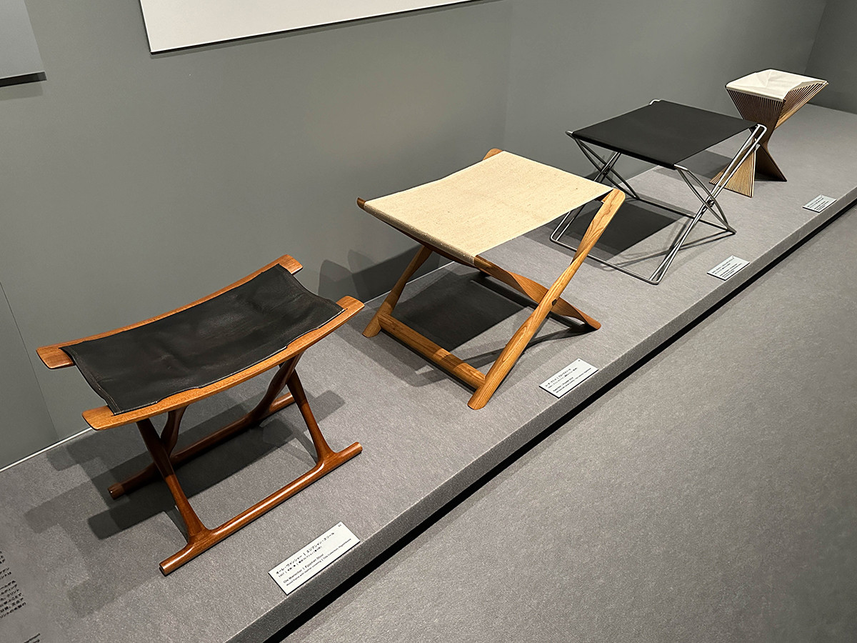 パナソニック汐留美術館「ポール・ケアホルム展」会場より　3章「愛され続ける名作」