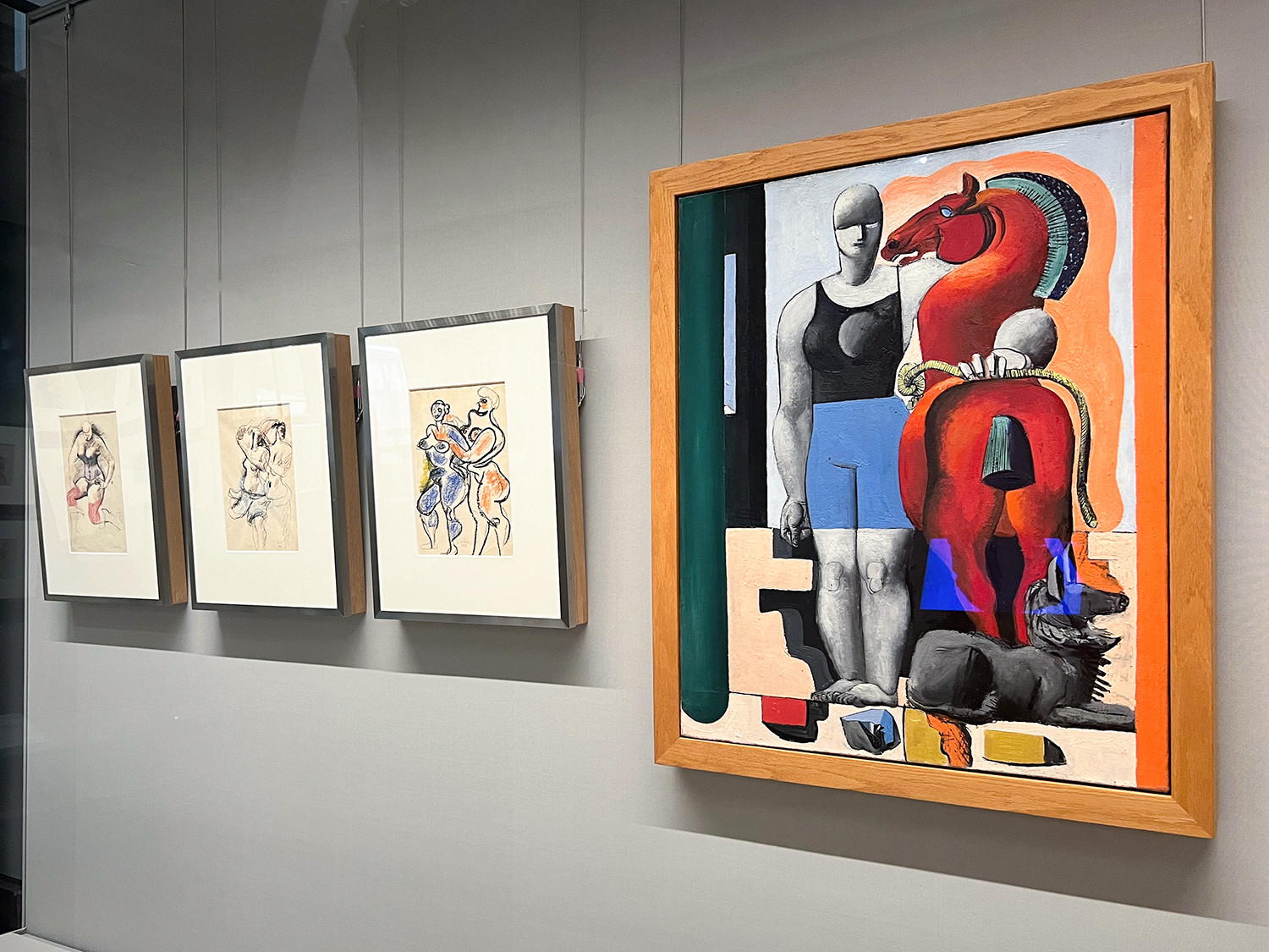 大倉集古館「大成建設コレクション　もう一人のル・コルビュジエ～絵画をめぐって」 第2セクション「女性たち（1920年代末以降の作品）」