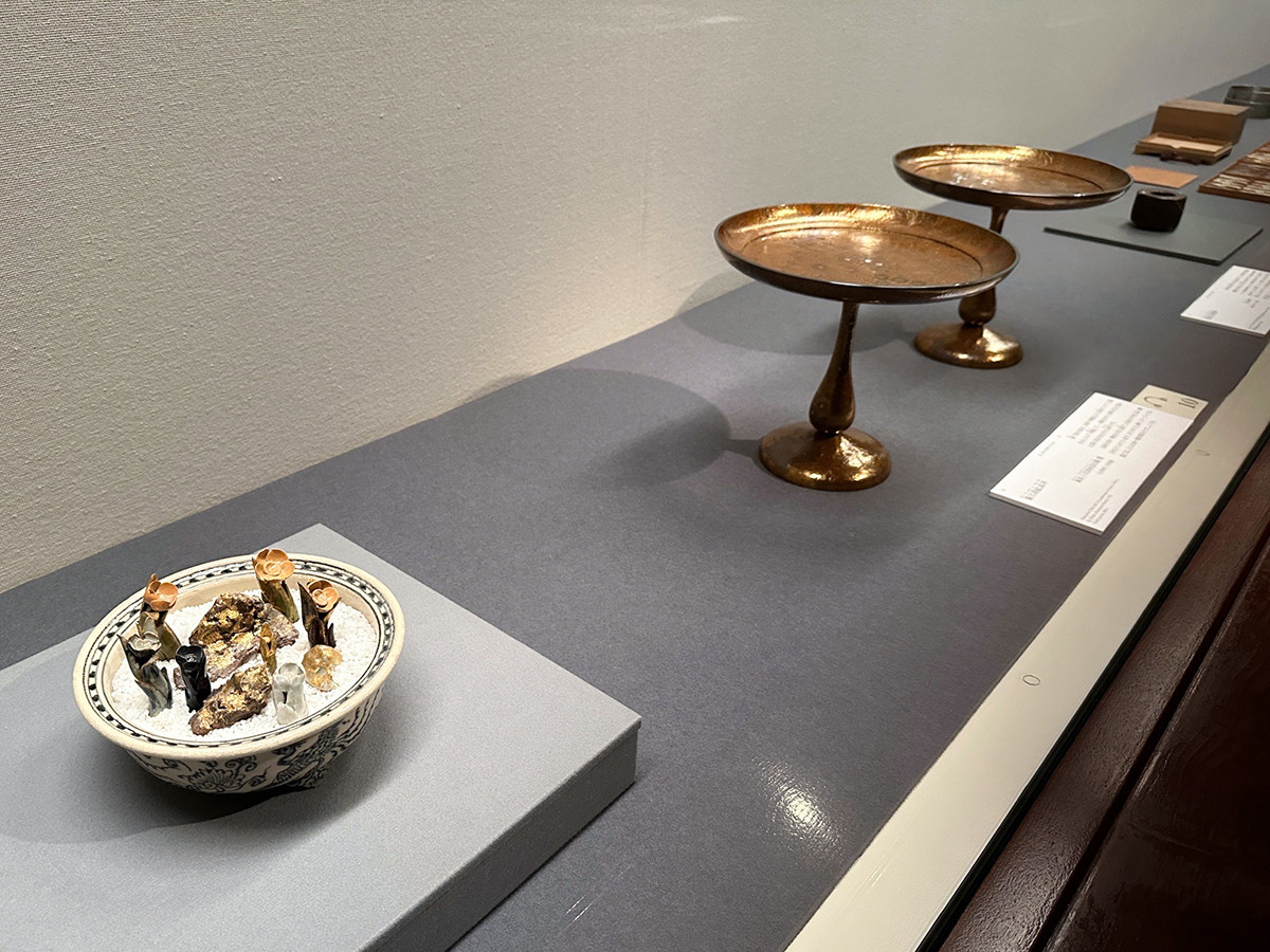 三井記念美術館「五感であじわう日本の美術」会場