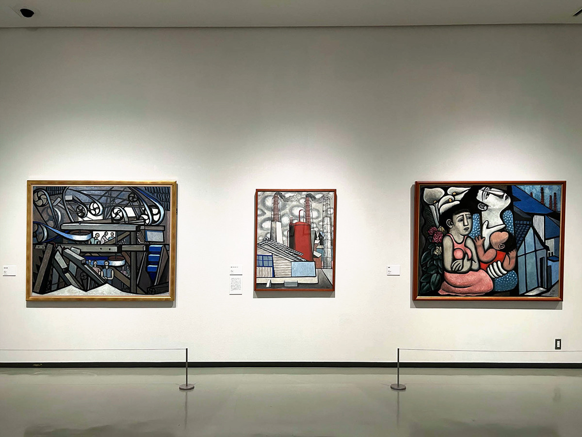 名古屋市美術館「北川民次展-メキシコから日本へ」会場