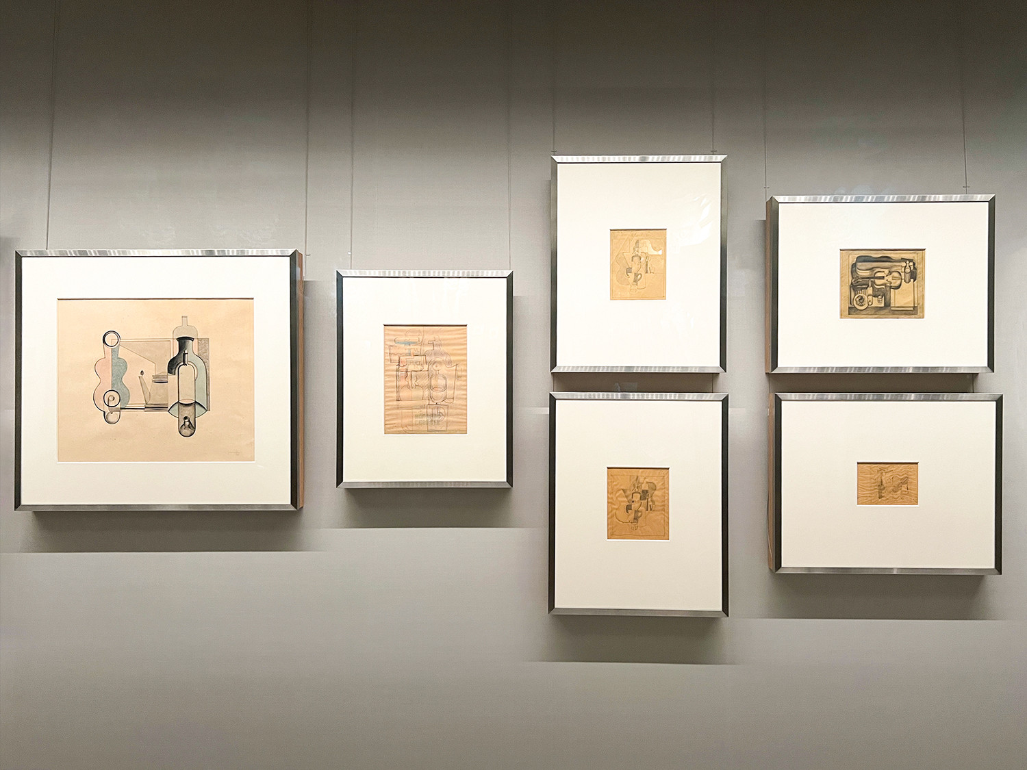 大倉集古館「大成建設コレクション　もう一人のル・コルビュジエ～絵画をめぐって」 第1セクション ピュリスムから（1920年代の作品）