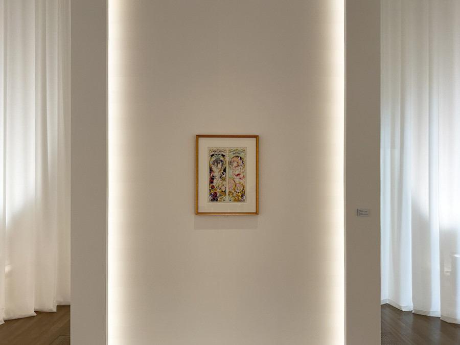 国立新美術館「CLAMP展」会場より　第7章「DREAM ― CLAMPの夢と、この先もずっと。」　阿修羅&さくら「CLAMP展」描き下ろし原画