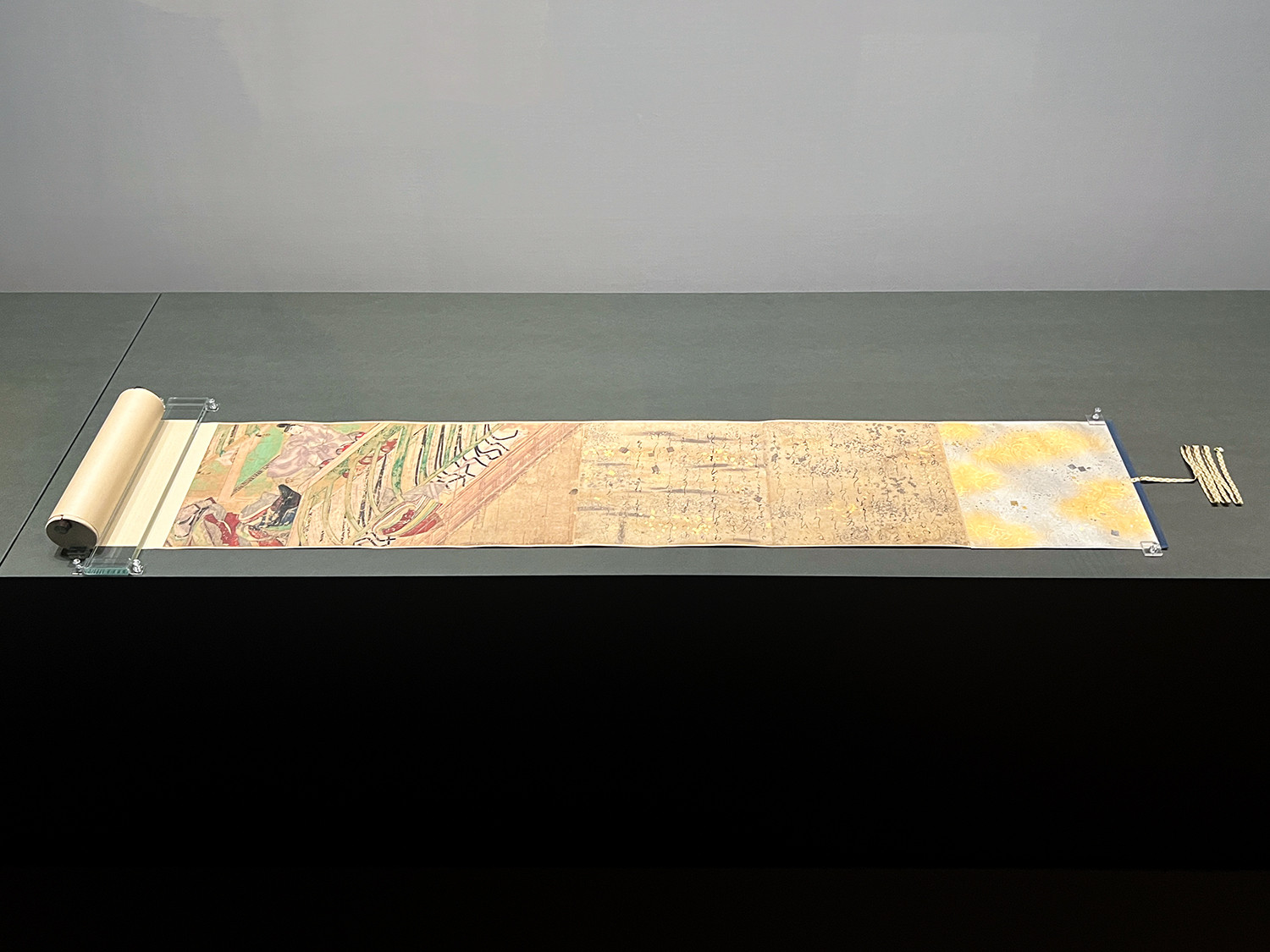 国宝《源氏物語絵巻　柏木（三）》平安時代　12世紀