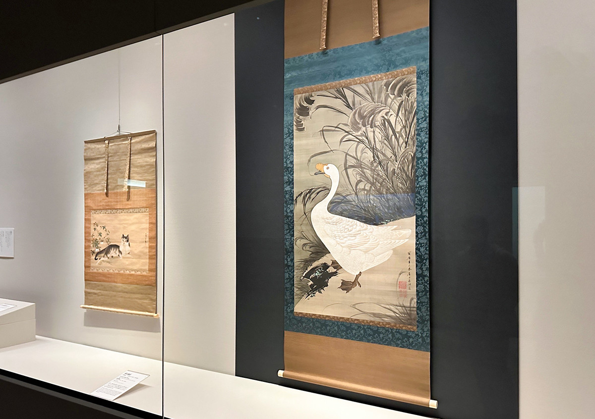 皇居三の丸尚蔵館「いきもの賞玩」会場