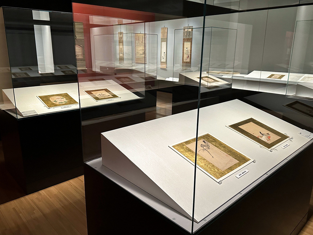 サントリー美術館「没後300年記念 英一蝶 ― 風流才子、浮き世を写す ―」会場