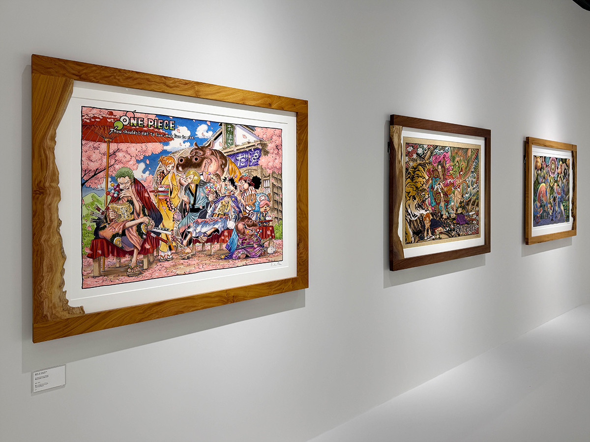 PLAY! MUSEUM「ONE PIECE ONLY」展 会場より アートプリント