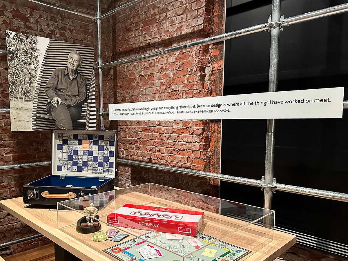 東京ステーションギャラリー「テレンス・コンラン モダン・ブリテンをデザインする」より第8章「未来にむけて」会場