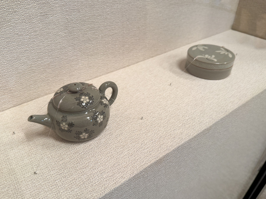 永青文庫「細川家の日本陶磁 ― 河井寬次郎と茶道具コレクション ―」会場