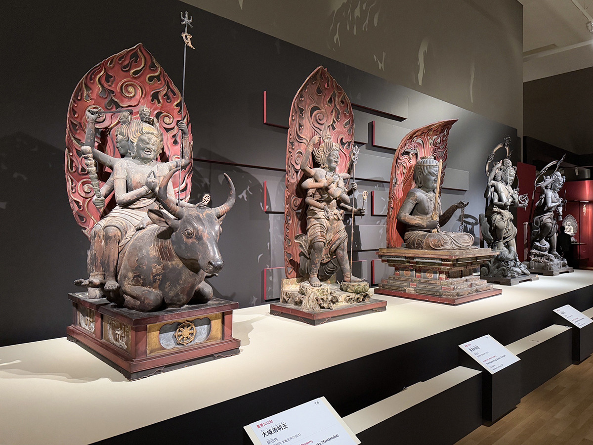 東京国立博物館 開創1150年記念 特別展「旧嵯峨御所 大覚寺―百花繚乱 御所ゆかりの絵画―」会場