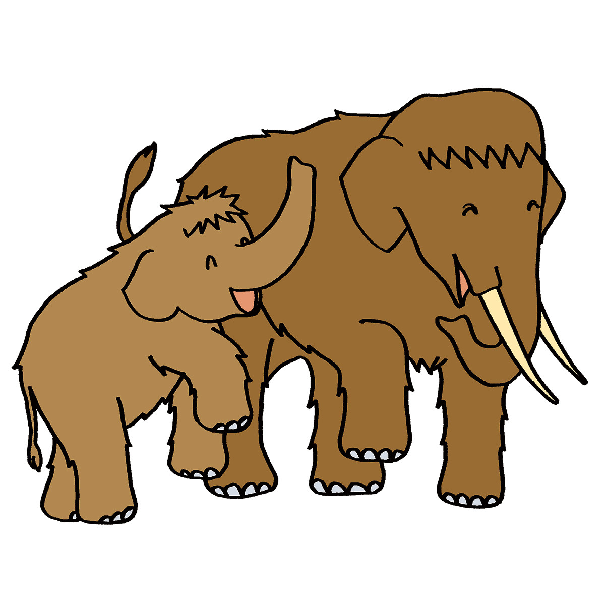 パオとナウママ（倉敷市立自然史博物館）