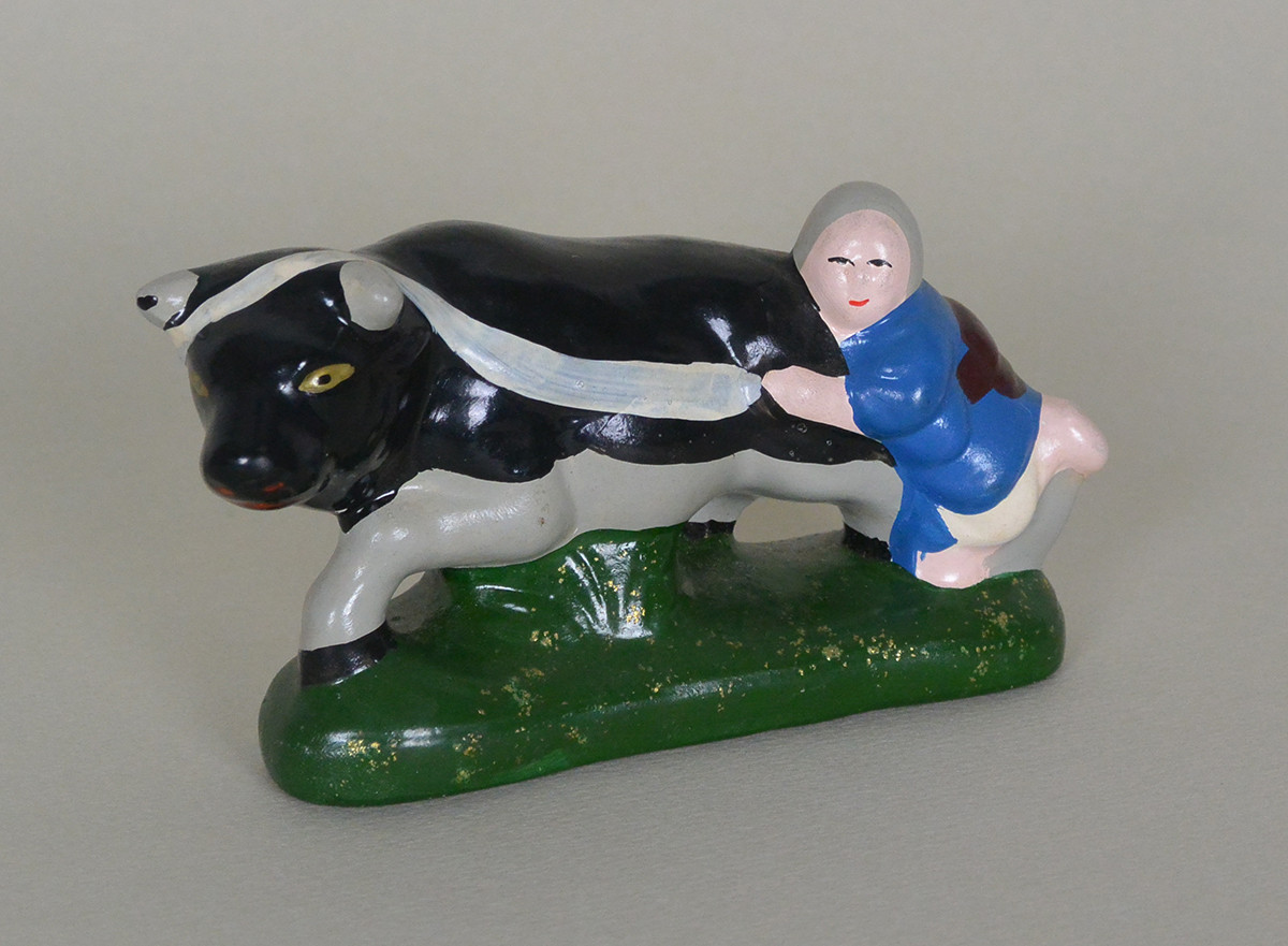 《牛に引かれて善光寺参り》