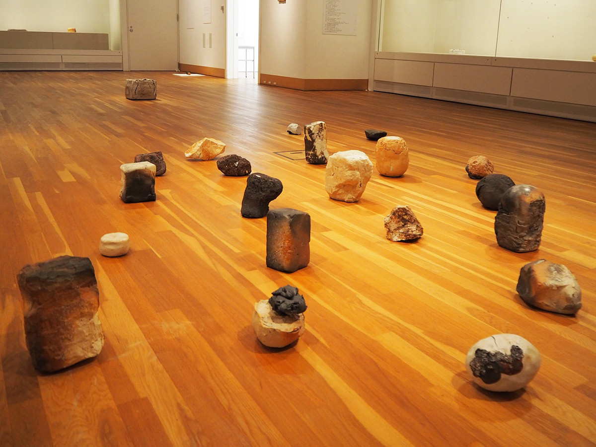 植松永次展－土と火