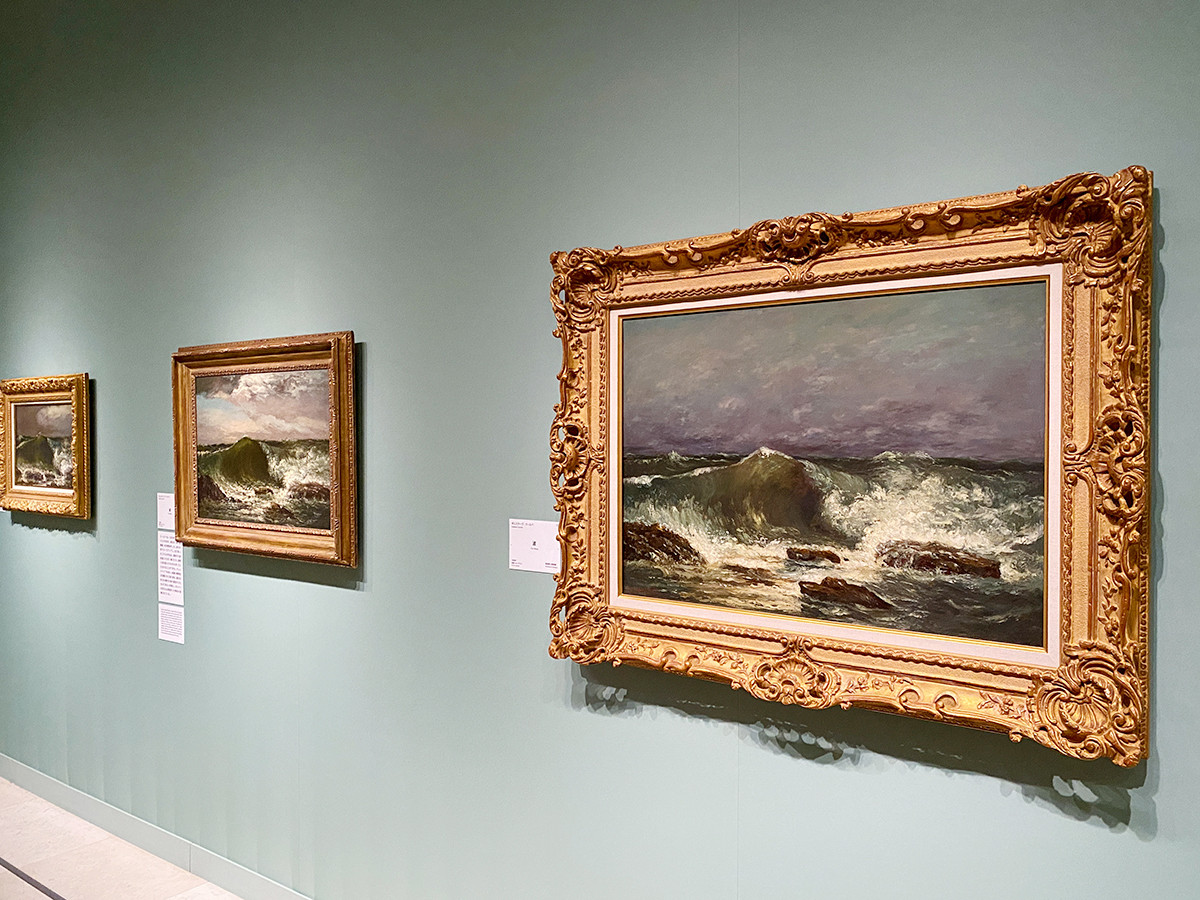 クールベと海展 －フランス近代 自然へのまなざし | レポート | アイエム[インターネットミュージアム]