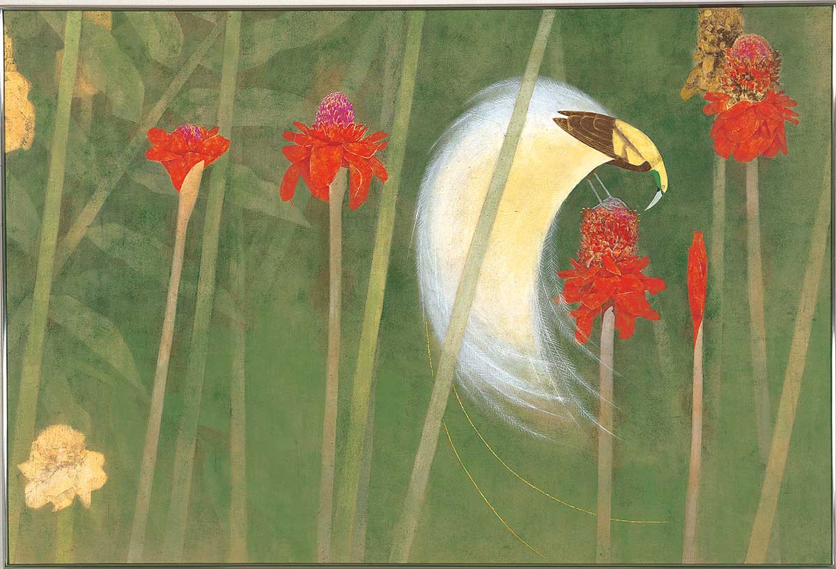 近藤晃美 油彩画 キャンバス キャベツ半玉 原画