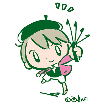 ビュフェくん（ベルナール・ビュフェ美術館）