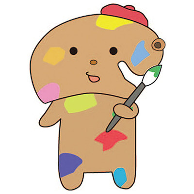 パレットくん（豊岡市立美術館）