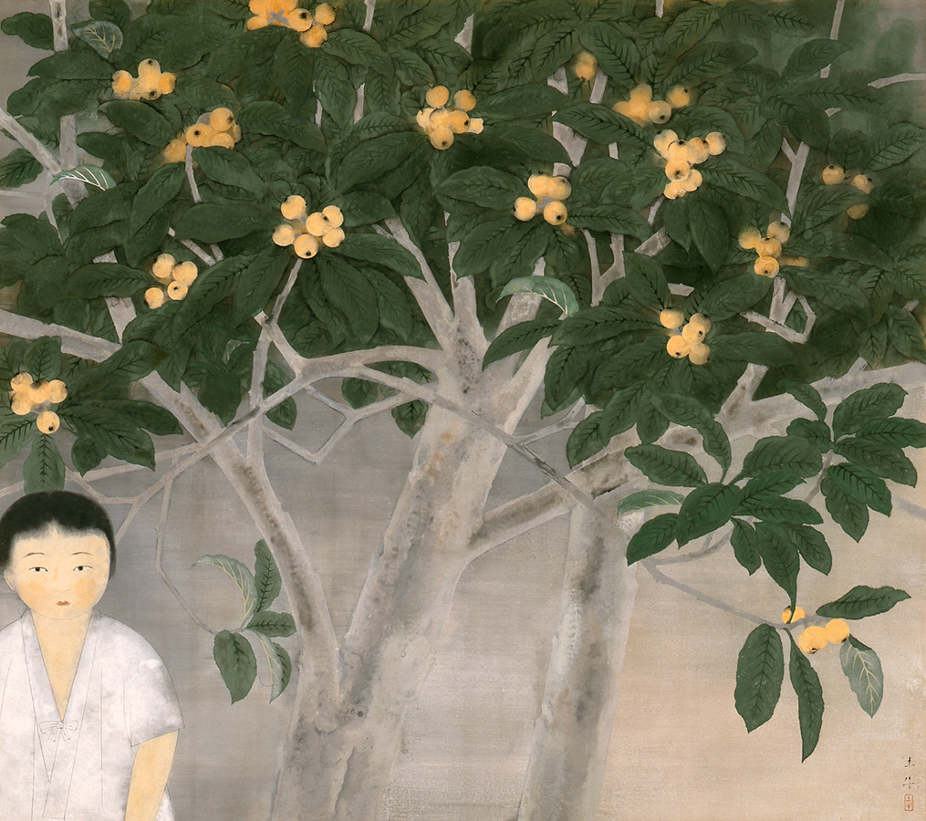 絵画 奥村土牛 蜜柑 みかん ミカン 鶯 うぐいす ウグイス 鳥 奥村土牛 | 見どころ・チケット・口コミ | アイエム［インターネット