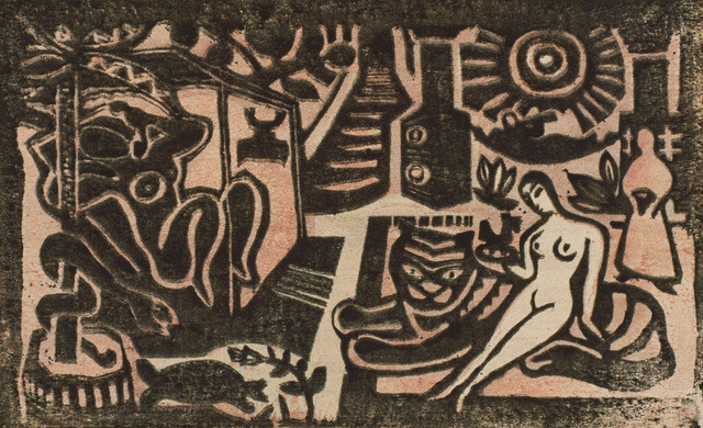 《絵本『FOU』のための装画》