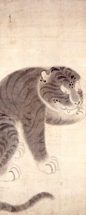 《虎図》