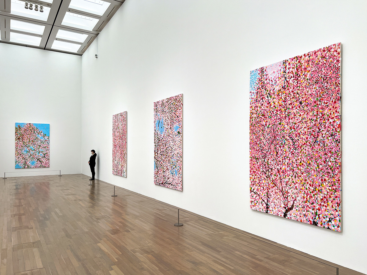 ダミアン・ハースト　桜