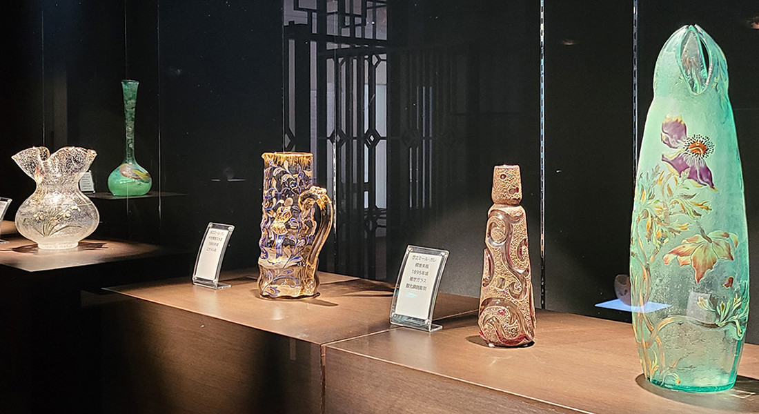 ガレ＆マイセン 「ガラスと磁器の世界」展