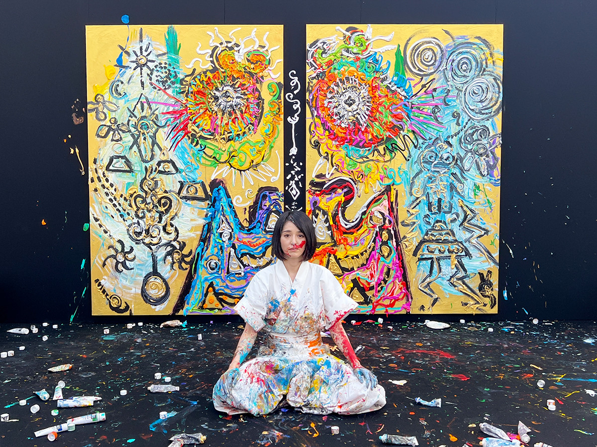 小松美羽展　岡本太郎に挑む―霊性とマンダラ