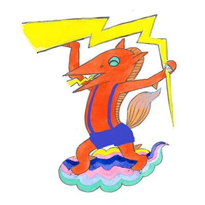 らいじゅうくん（三橋節子美術館）［初参加］