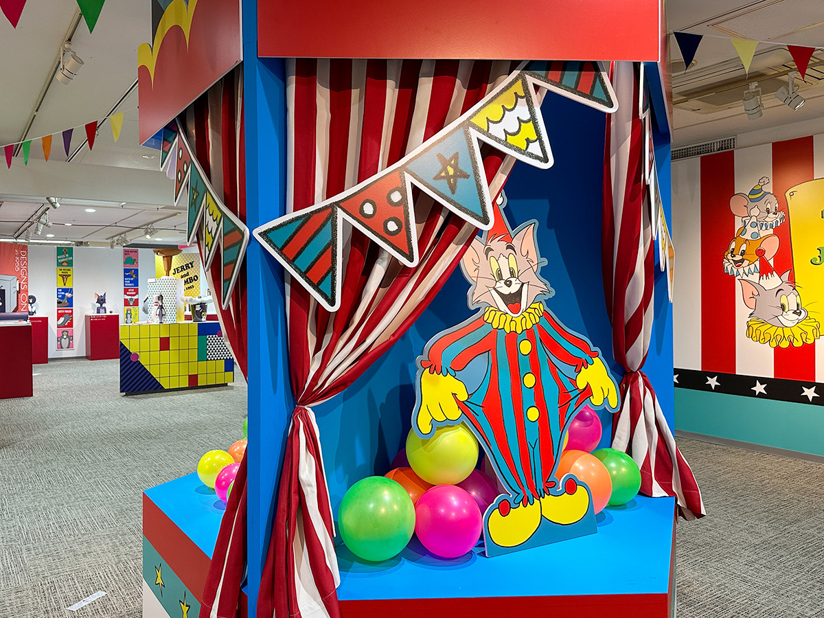 トムとジェリー展覧会】トムとジェリー85周年記念展 チーズboxマスコット |