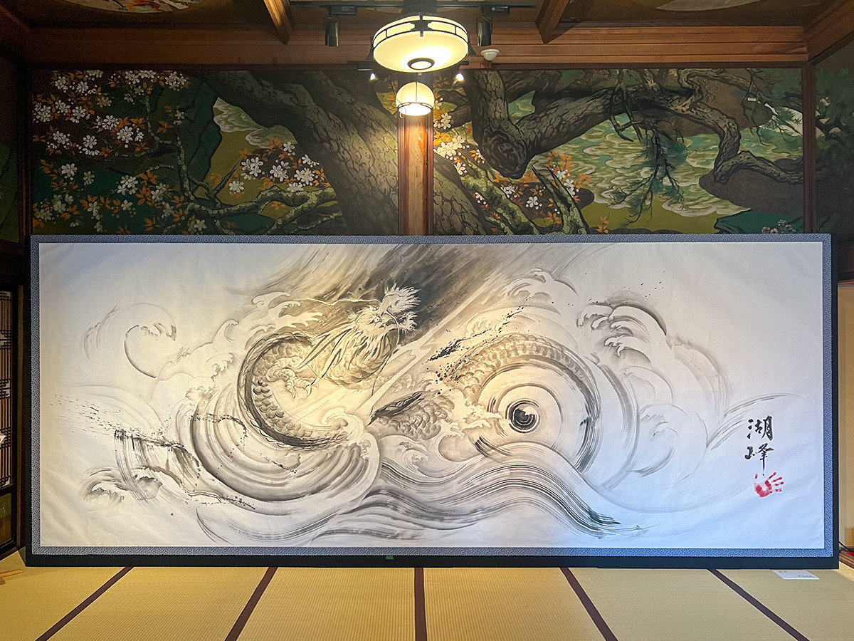 映画「線は、僕を描く」の水墨画の世界を堪能 ― ホテル雅叙園東京 文化