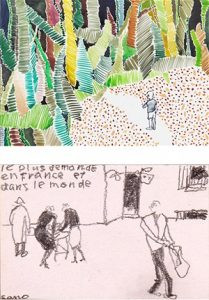 小金沢健人×佐野繁次郎 ドローイング／シネマ | 展覧会 | アイエム