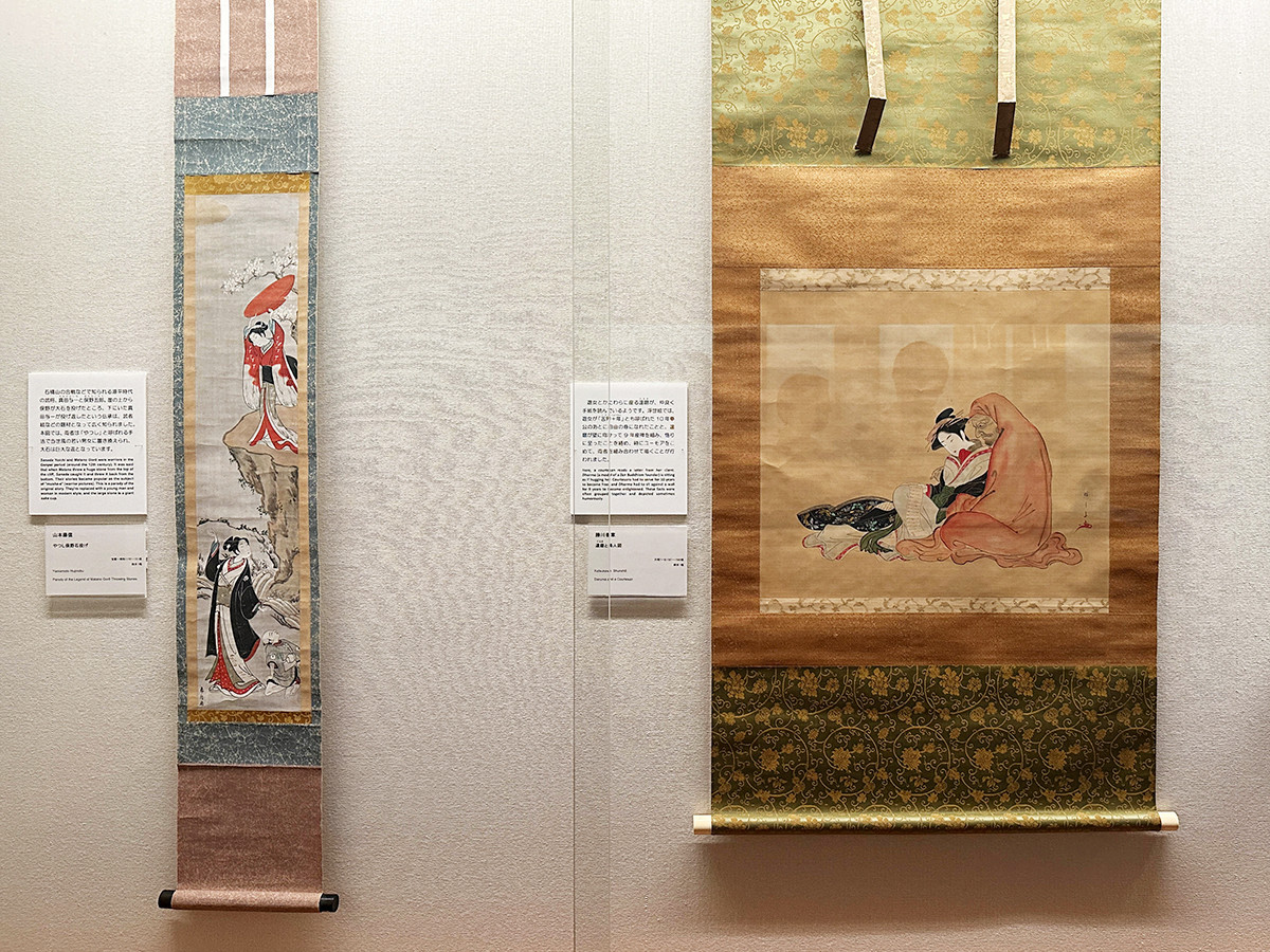 葛飾応為「吉原格子先之図」 ―肉筆画の魅力 | レポート | アイエム