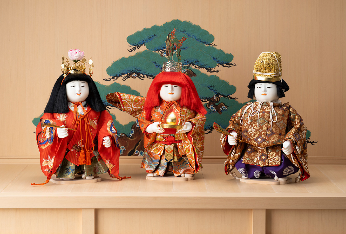 《能人形 本狂 竹生島 九寸》