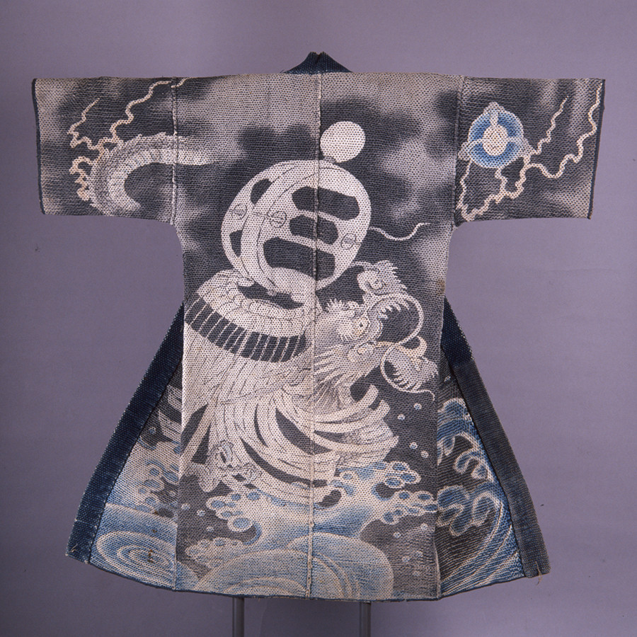 《火消半纏　龍に纏文》