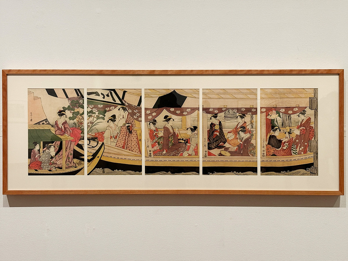 サムライ、浮世絵師になる！鳥文斎栄之展