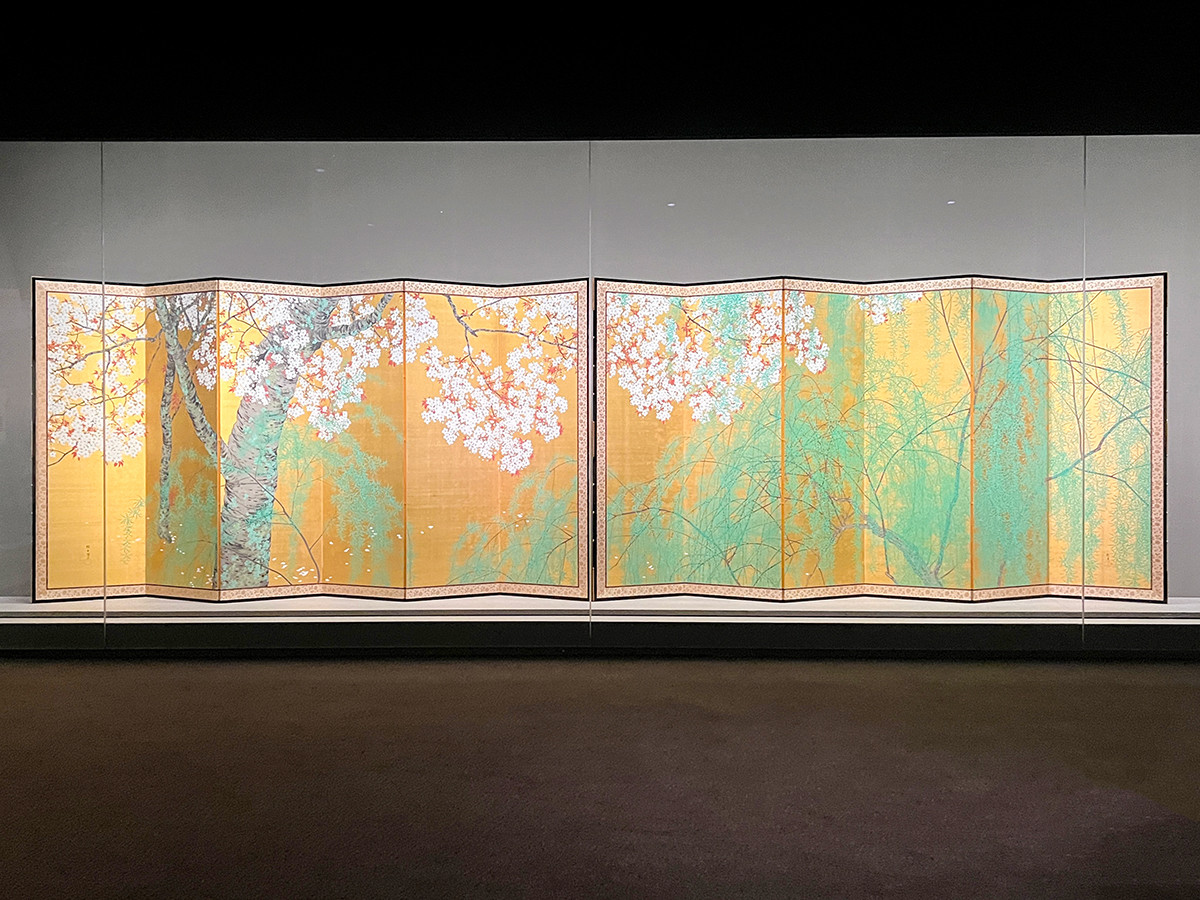 ライトアップ木島櫻谷 ― 四季連作大屛風と沁みる生写し