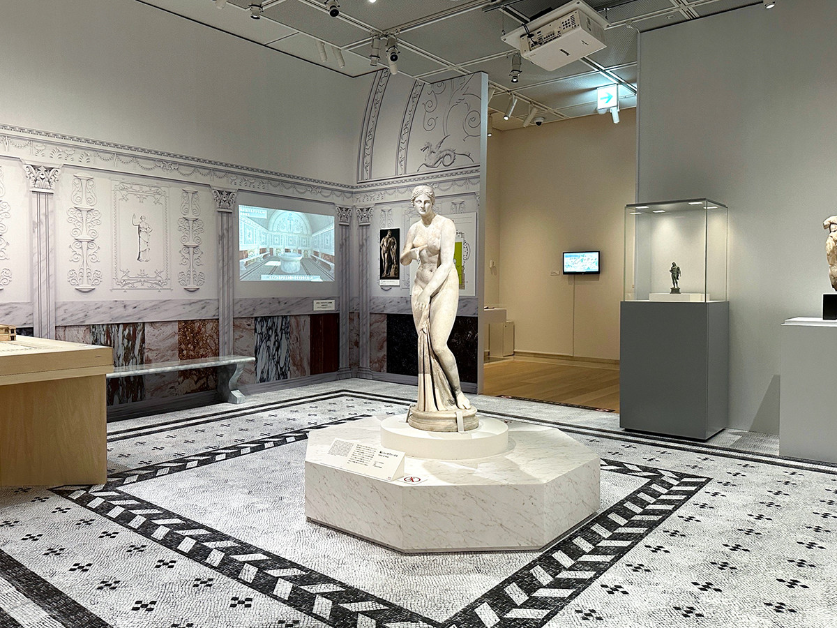 風呂でつながる、古代ローマと日本 ― パナソニック汐留美術館で「テルマエ展」