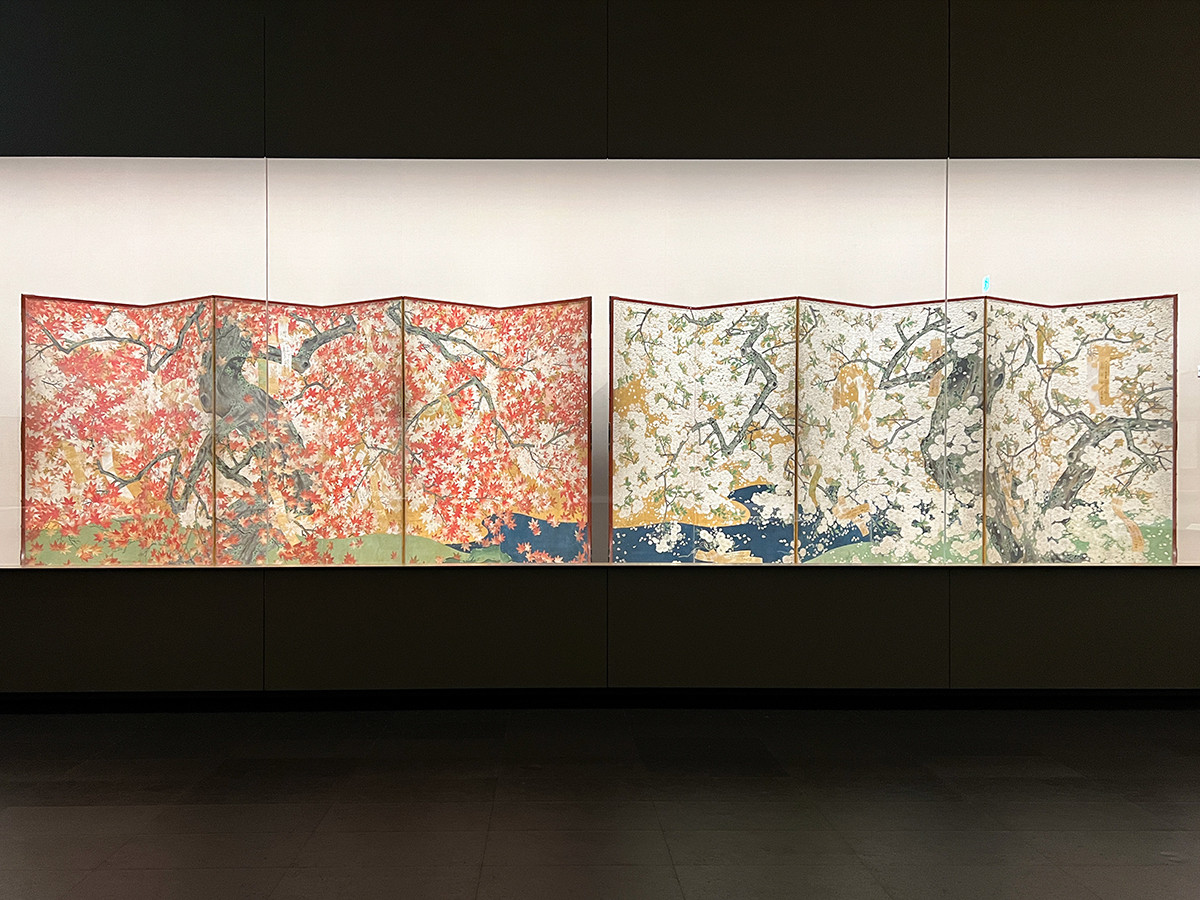 国宝・燕子花図屏風 デザインの日本美術