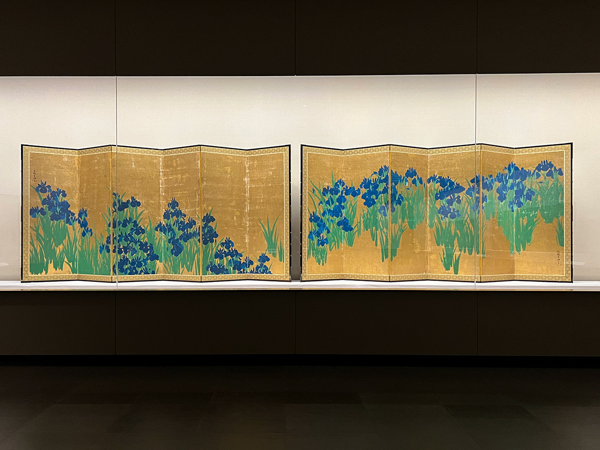 国宝・燕子花図屏風 デザインの日本美術