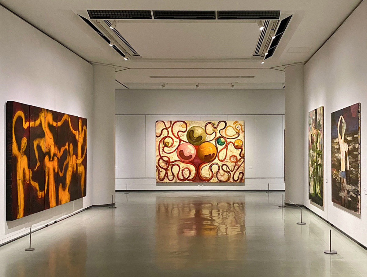 特別展　𠮷本作次　絵画の道行き　